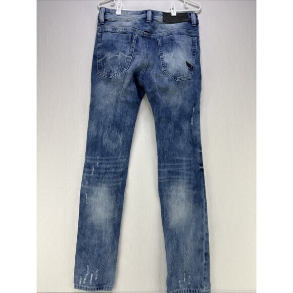 Parasuco Jeans Men’s Size 30 X 32 Bono Fit Mid Rise Skinny Distressed - Picture 4 of 14